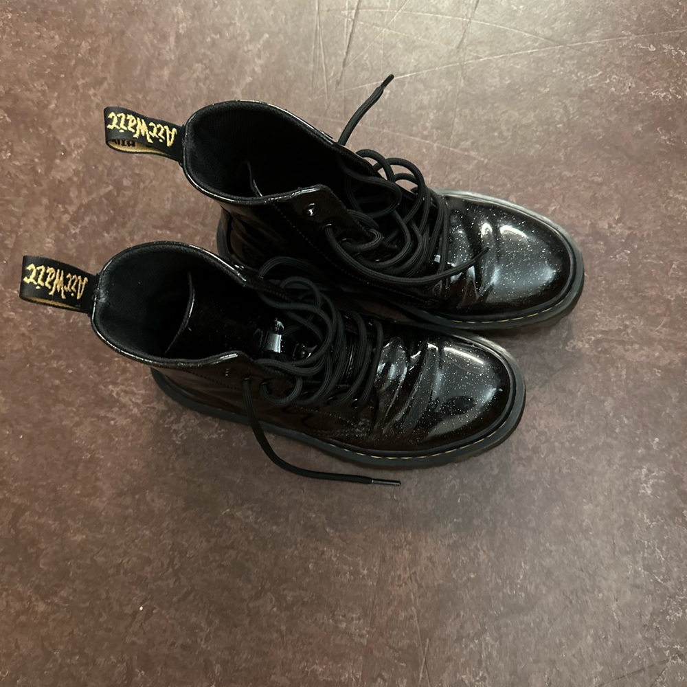 Glittery doc martens